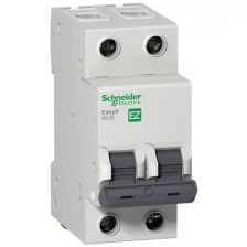 Автомат 2П 20A хар-ка С 4,5кА 230В =S= Easy9 Schneider Electric