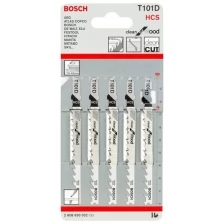 Пилки для лобзика BOSCH T101D 2608630032 5 шт.