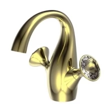 Смеситель для раковины Bravat Swan (Golden) F14287G-ENG