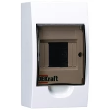 Корпус пластиковый навесной DEKRAFT 4мод. IP41 ЩРН-П-4 31008DEK (1113508)