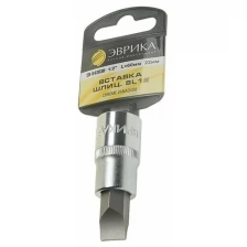 Бита-головка 1/2" SL12 L=60мм с держателем эврика ER-94303H