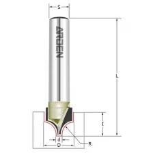 Фреза радиусная (псевдофилёнка) R=5 Z=2 D=21x12x45 S=8 ARDEN
