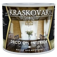 Масло для интерьера Kraskovar Deco Oil Interior Орех 0,75л