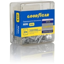 Предохранитель флажковый мини 25 А 50 шт. Goodyear, GY003075 (1 уп.)