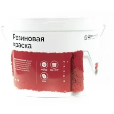 Резиновая краска Доминар БС 98 черная, 10 кг R35582