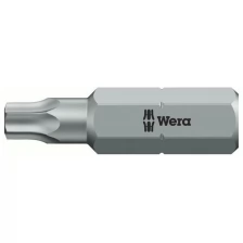 Бита WERA 867/1 Z TORX, вязкая твёрдость, 1/4" C6.3, TX 20 x 25 мм, WE-066487