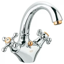 Смеситель для раковины Grohe Sinfonia 21014IG0 Хром Золото