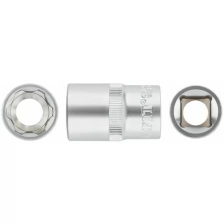 Головка 6-гранная CrV 1/2" 17 мм FIT 62047