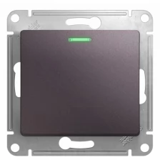 Выключатель 1-полюсный Schneider Electric GSL001413 GLOSSA, 10 А, фиолетовый