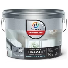 Краска для стен и потолков водно-дисперсионная Profilux Professional Extra white матовая 2,5 кг.